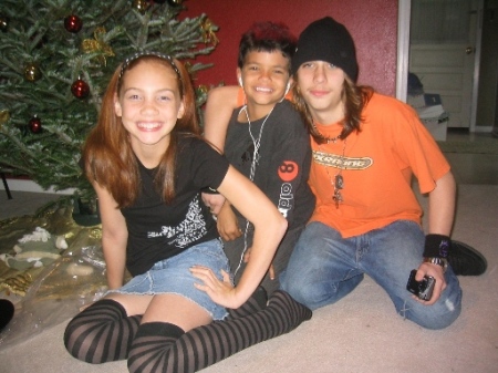 Our kids - Christmas 2006