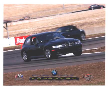 My Beloved Z3 Coupe racing at Heartland Racing Park