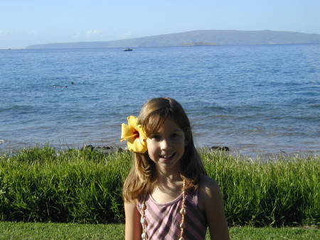 my beautiful daughter in Hawaii