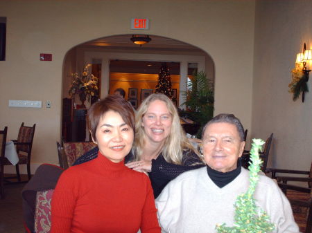 Me with friends Kimiko and Dr. Riva