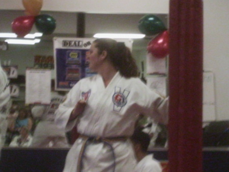 me at karate