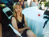 Here I am at a friends wedding