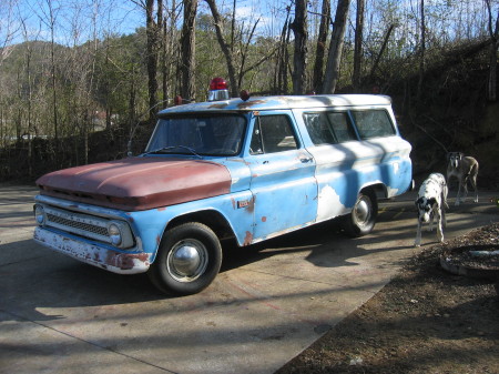 '66 Burb Rescue and Harley the Wonder Dog