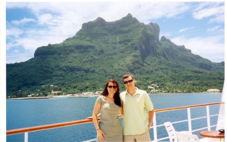 kathy & ray, island of moorea