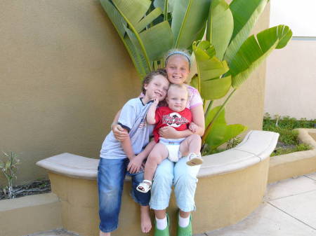 My three grandchildren - 2007