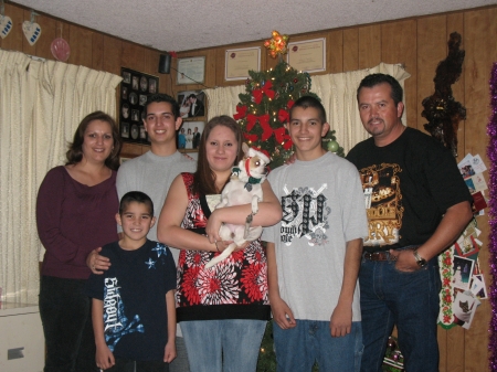 My Family at Christmas 2007