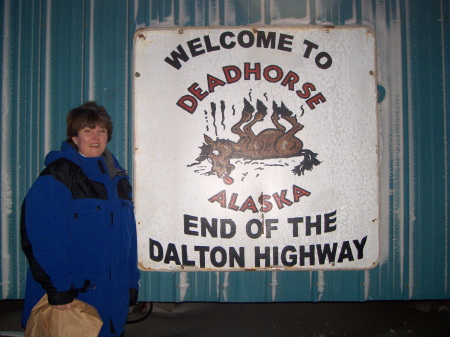 Corrie in Deadhorse (Prudhoe Bay) Alaska