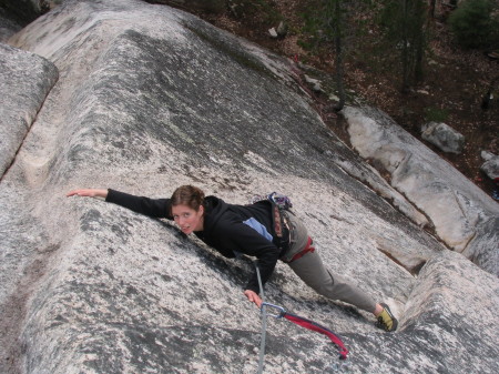 Climbing at Kitselas