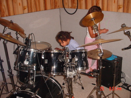 my little drummer girls