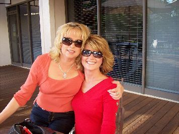 My friend Suzy and me in Austin