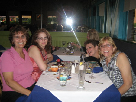 Angie Salciccioli, Camilla Roggenbuck, me, Sharon Green