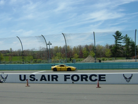 Doing one of the things I do best...at Watkins Glen