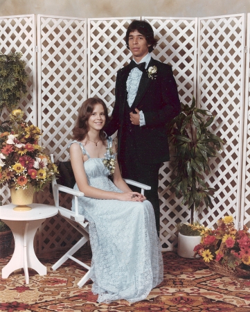 Prom 1980 - Sal Garcia and Jeaneane Rowe