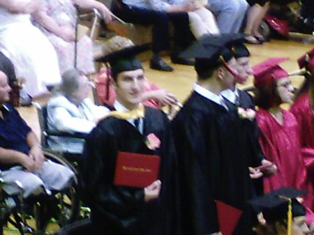 Bryce at graduation