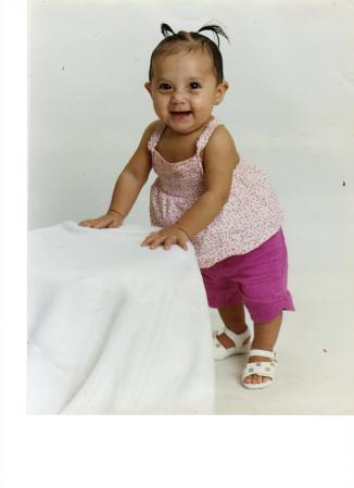 my baby jocelyn at 7 months