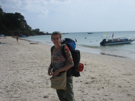 Me on Thailand trekking tour 2007