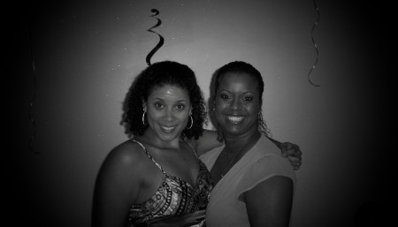 Tanesha and I on new years eve 2007