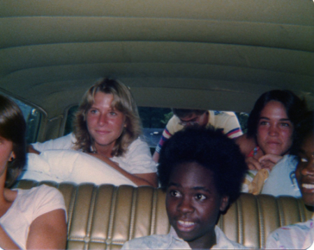 Heading to Cheerleading Camp - 1978
