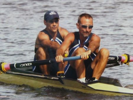 rowing the pair