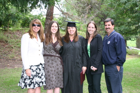 Oldest daughter, Jessica's graduation from Westmont