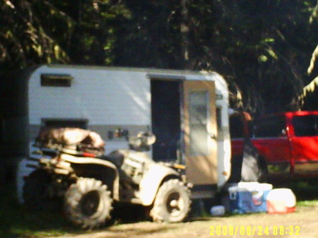 Truck, camper and 4 wheeler