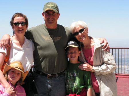 Family plus Grandma in NM, '07.