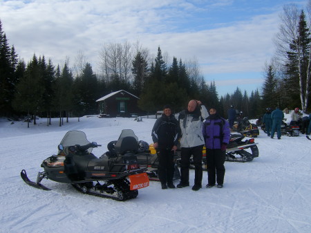 Snowmobiling in ME, 2007