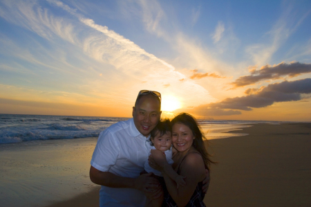 Our Kauai Sunset!
