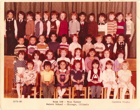 1979-1980 Kindergarten Class