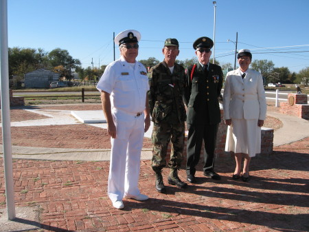 Bill, Ken, Valton & Gwen Veteran's Day