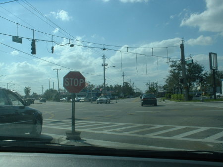 no street lights after hurricane Wilma