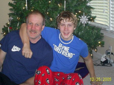 My hubby John, and son Danny