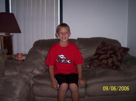Cody - first day of school '06 (5th grade)