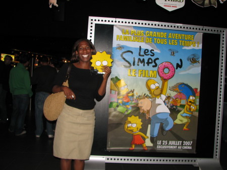 Of course I had to see the other Lisa Simpson!