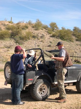 Quail hunt.