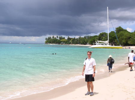 Cat Sailin' in Barbados