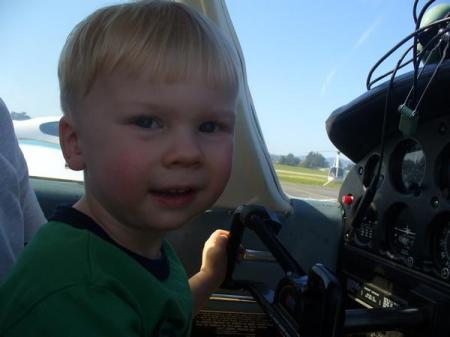 He gets to fly REAL airplanes