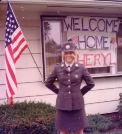 Private First Class and Home from Germany