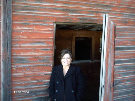 Me and a barn:)