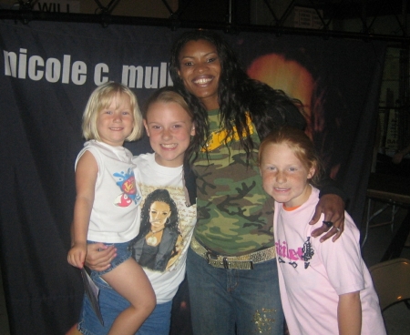 My 3 blessings with Nicole C. Mullen