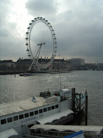 London on a cloudy day