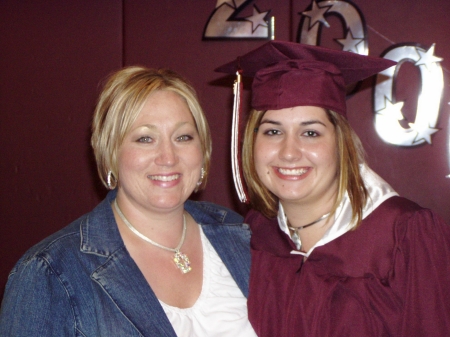 Lori and Sylvia at 2006 graduation