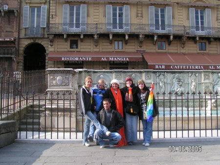 Myself and Friends on our trip to Italy.