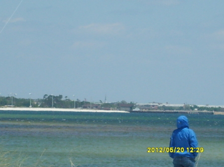 Pensacola Bay from NAS