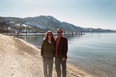 JoAnn and I on Lake Tahoe