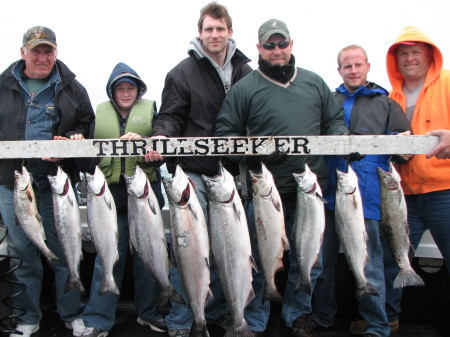 Salmon Fishing Olcott, Ny May08