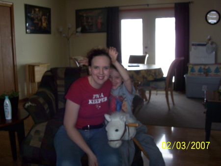 me and my youngest Feb 2007