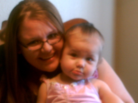 my oldest daughter and my grand daughter