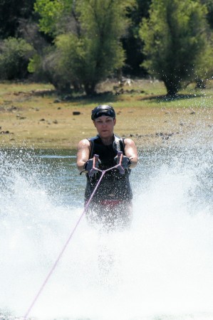 Me waterskiing. Every summer and all summer!