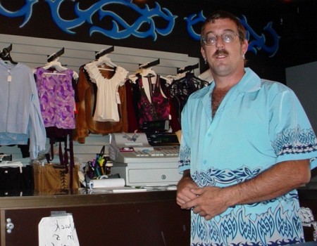 manager clothing store about 2002